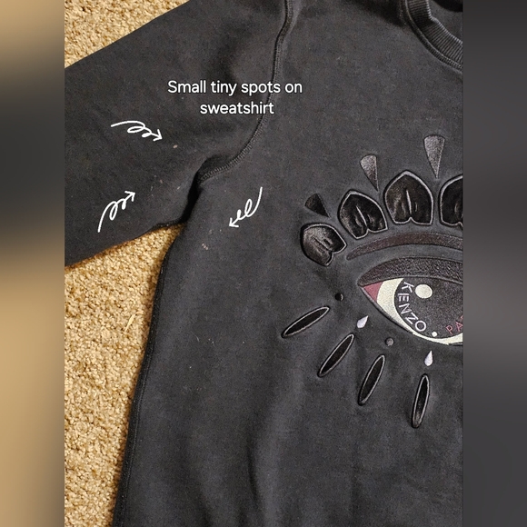 KENZO Paris 'All Seeing Eye' Sweatshirt, Adult Small/Med - unisex - Picture 6 of 15